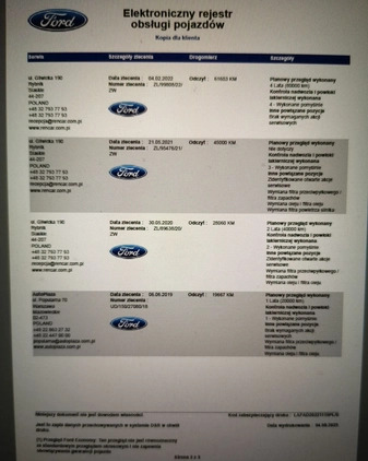 Ford Mondeo cena 70000 przebieg: 88000, rok produkcji 2017 z Racibórz małe 67
